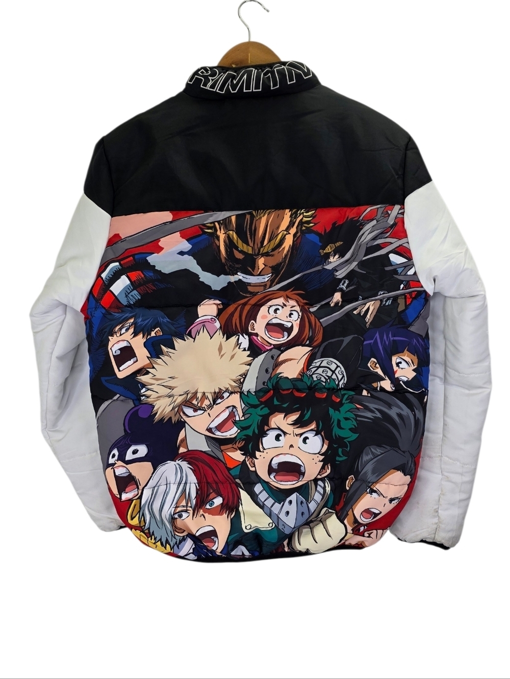 Primitive Skateboards X My Hero Academia Puffer Jacket‎ Anime Unisex Size Small